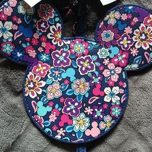 Vera Bradley  NWT Disney Mickey Mouse Whimsy Luggage Tag Sensational Six Large